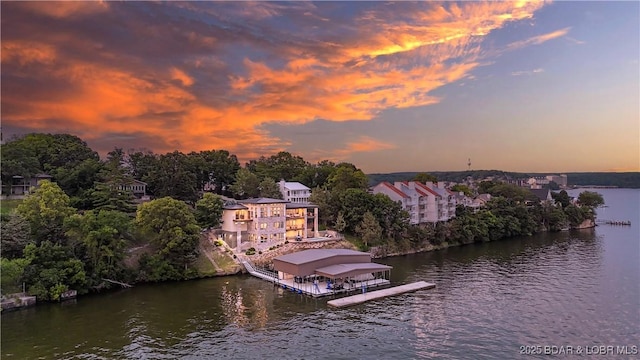777 Malibu Rd, Osage Beach, MO 65065 - bird's eye view of a nearby body of water