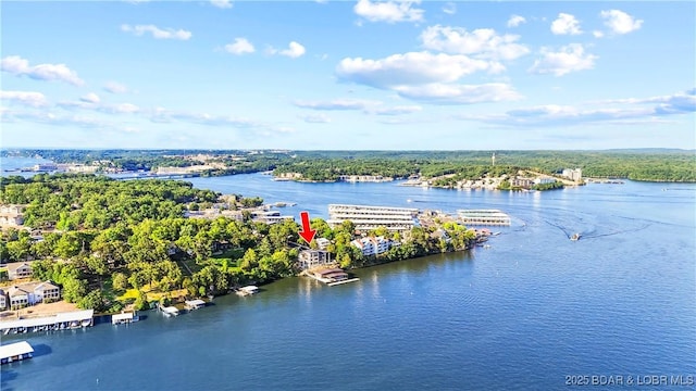 777 Malibu Rd, Osage Beach, MO 65065 - drone / aerial view of a nearby body of water