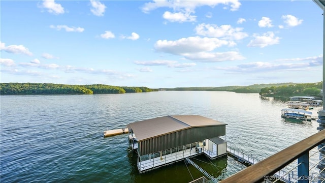 777 Malibu Rd, Osage Beach, MO 65065 - dock area with a water view