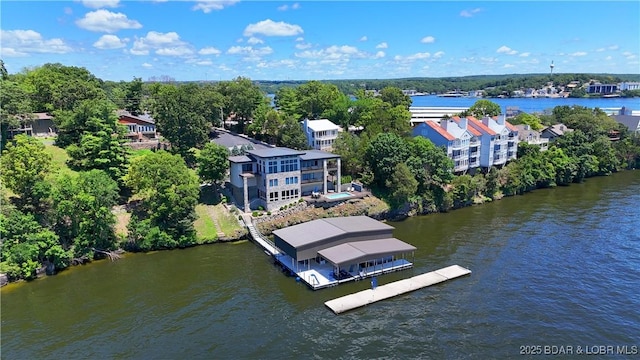 777 Malibu Rd, Osage Beach, MO 65065 - bird's eye view of a large body of water