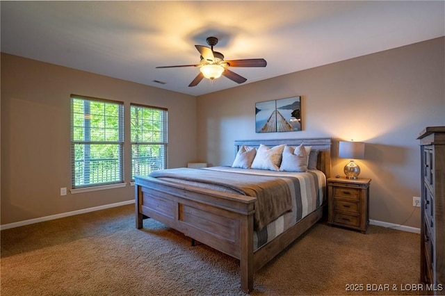 30310 Old Peony Rd, Gravois Mills, MO 65037 - bedroom featuring carpet and ceiling fan