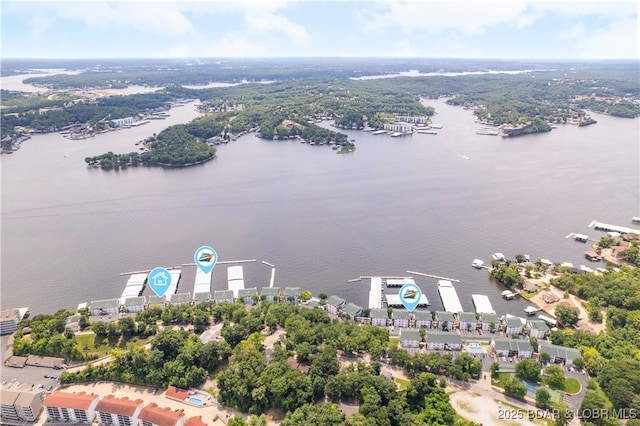 708 Harbour Towne Dr Unit E-708, Lake Ozark, MO 65049 - aerial view of a nearby body of water