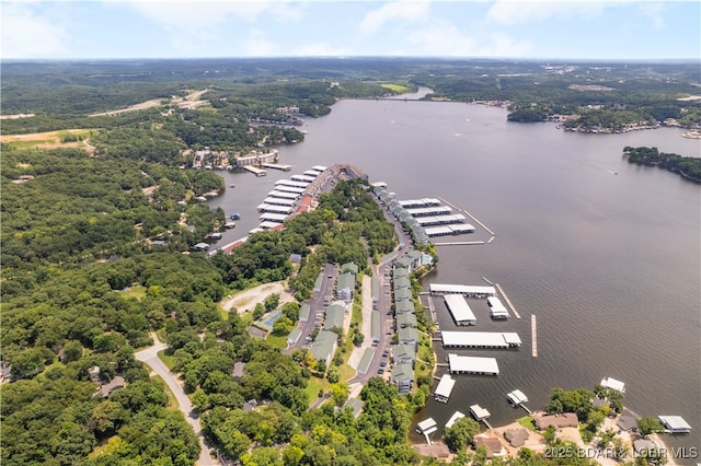 708 Harbour Towne Dr Unit E-708, Lake Ozark, MO 65049 - bird's eye view of a large body of water