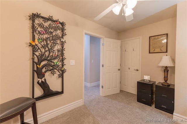 4331 Sunset Dr Unit B, Osage Beach, MO 65065 - office space with light colored carpet and a ceiling fan