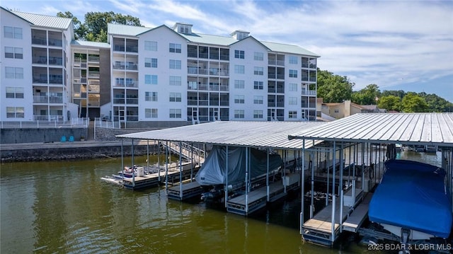 275 Flynn Rd Unit 105, Lake Ozark, MO 65049 - dock area with a water view
