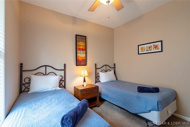 275 Flynn Rd Unit 105, Lake Ozark, MO 65049 - carpeted bedroom with a ceiling fan