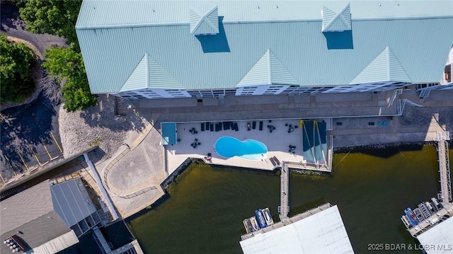 275 Flynn Rd Unit 105, Lake Ozark, MO 65049 - view from above of property featuring a large body of water