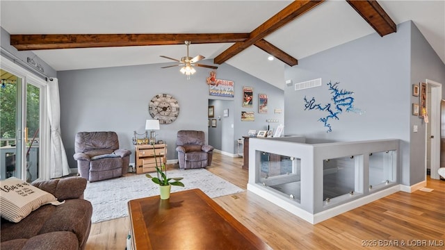 15 Knox Point Cir, Lake Ozark, MO 65049 - living room featuring light wood finished floors, ceiling fan, and recessed lighting