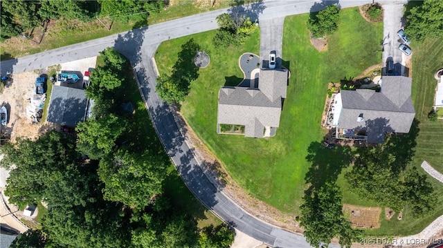 15 Knox Point Cir, Lake Ozark, MO 65049 - aerial view of property and surrounding area
