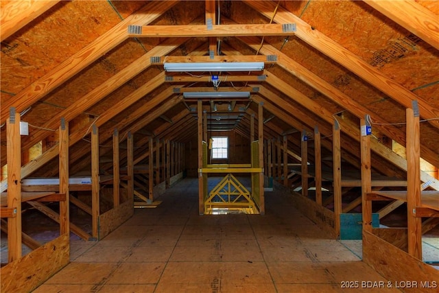 2174 State Road V, Linn Creek, MO 65052 - view of unfinished attic