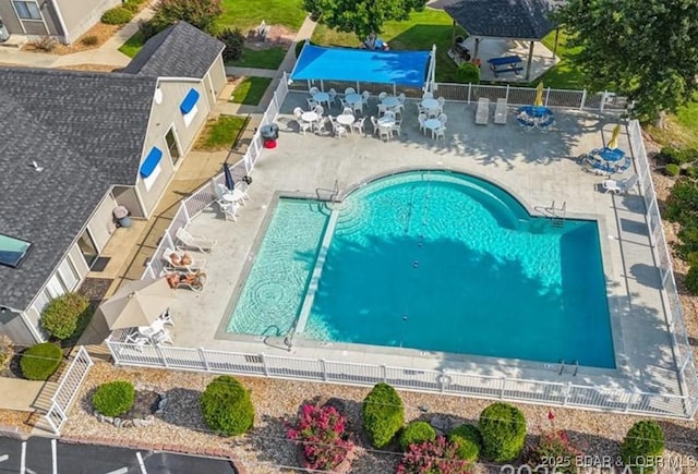 611 Lazy Days Rd Unit B11, Osage Beach, MO 65065 - aerial view of a pool area