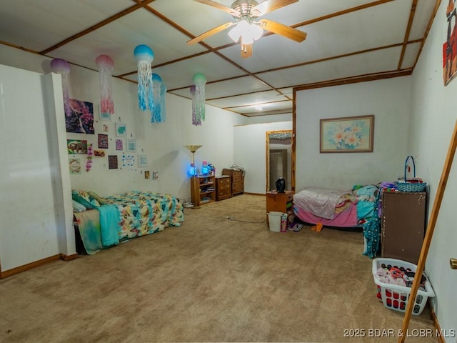1727 Bollinger Creek Rd, Climax Springs, MO 65324 - bedroom with carpet