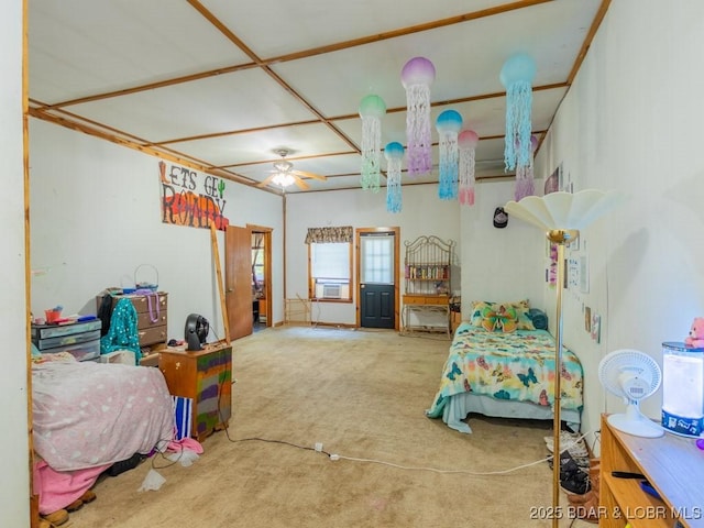 1727 Bollinger Creek Rd, Climax Springs, MO 65324 - bedroom featuring carpet and cooling unit