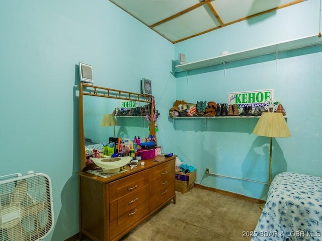 1727 Bollinger Creek Rd, Climax Springs, MO 65324 - bedroom featuring light carpet
