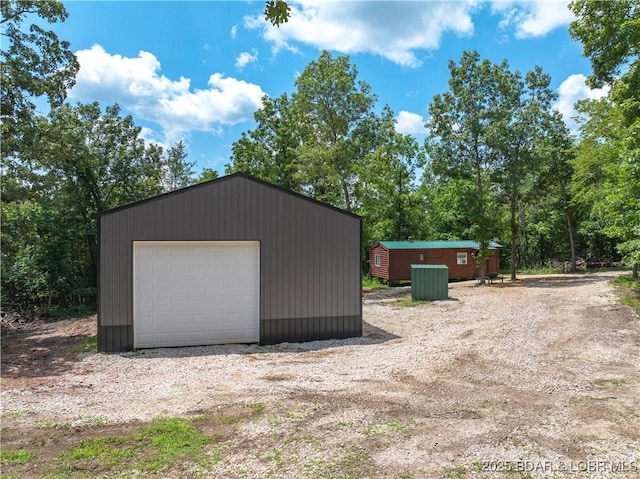 30424 Violet Rd, Gravois Mills, MO 65037 - view of detached garage