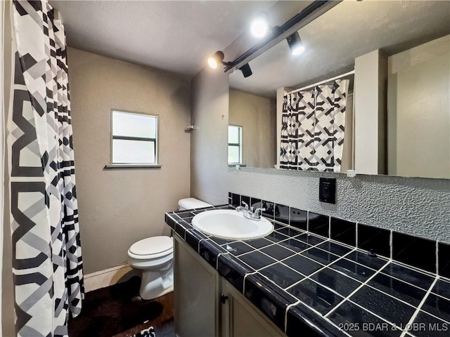 30424 Violet Rd, Gravois Mills, MO 65037 - bathroom featuring vanity and a shower with curtain