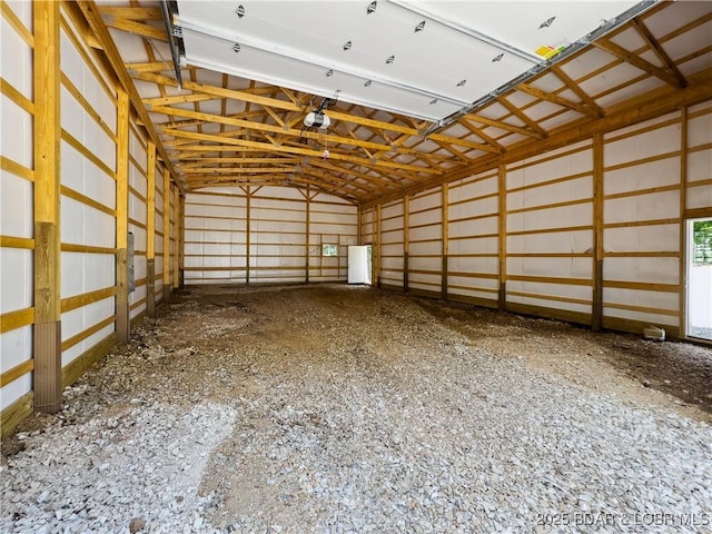 30424 Violet Rd, Gravois Mills, MO 65037 - garage featuring a garage door opener