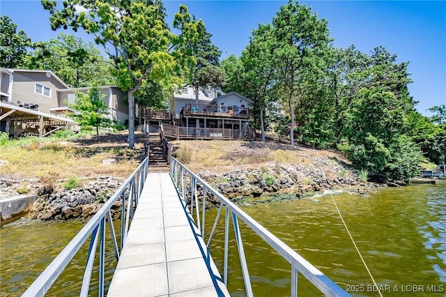 35 Port Bagnell W, Eldon, MO 65026 - dock with a water view