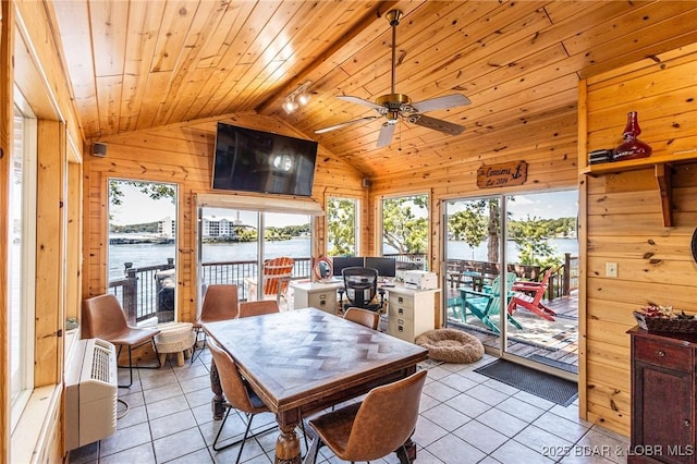 35 Port Bagnell W, Eldon, MO 65026 - sunroom featuring plenty of natural light and vaulted ceiling