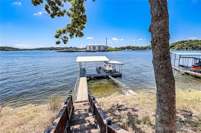 35 Port Bagnell W, Eldon, MO 65026 - dock featuring a water view