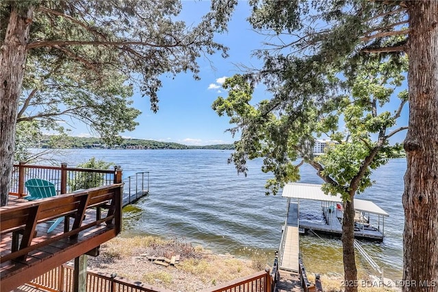 35 Port Bagnell W, Eldon, MO 65026 - dock featuring a water view