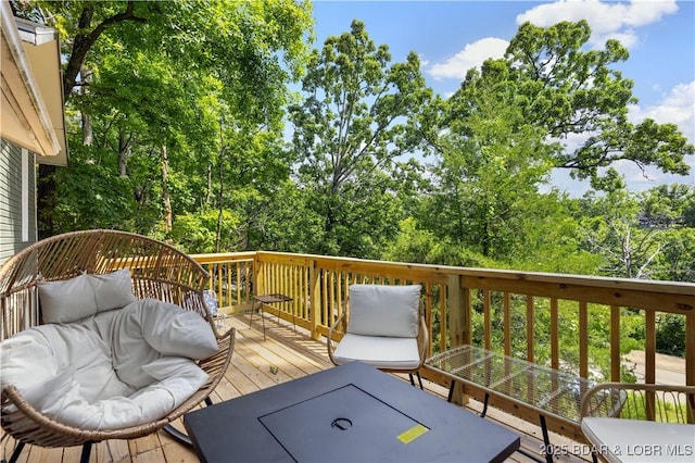 4741 Clearwood Ln, Osage Beach, MO 65065 - view of wooden terrace