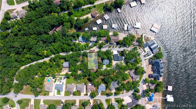4741 Clearwood Ln, Osage Beach, MO 65065 - aerial view of property and surrounding area featuring nearby suburban area