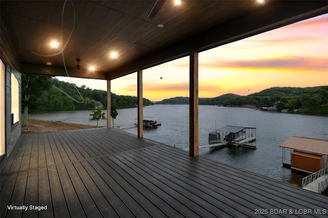 30586 Rapids Holw, Stover, MO 65037 - dock area with a water view