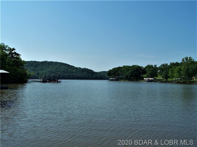 view of water view