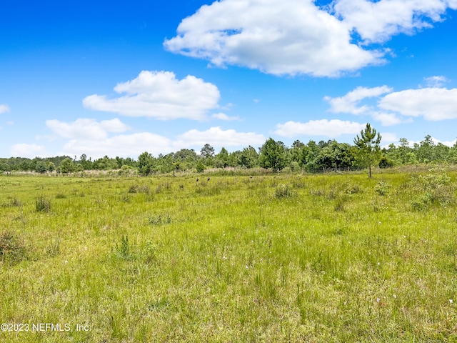 view of local wilderness featuring a rural view