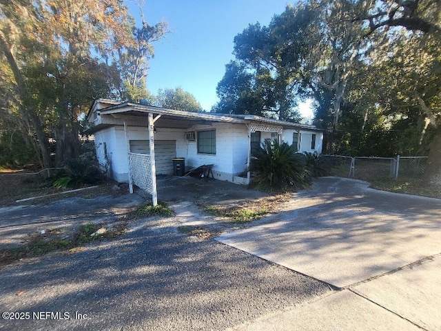 view of property exterior