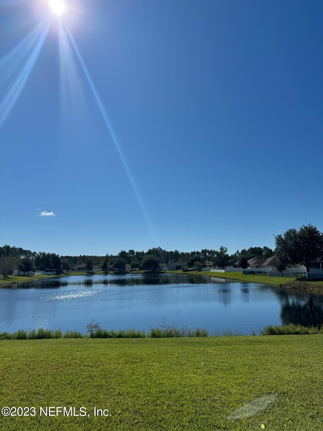 property view of water