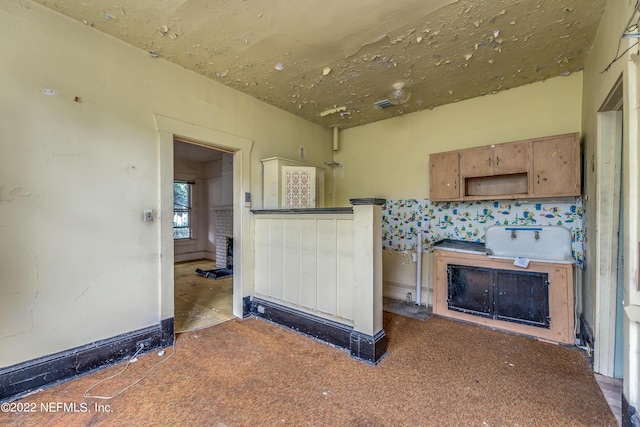 kitchen with sink