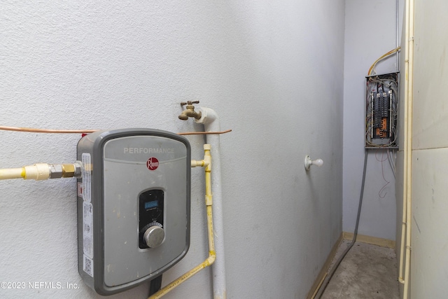 utilities with water heater