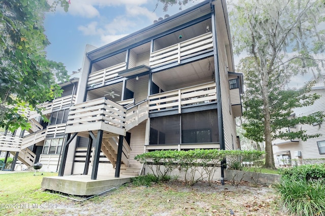 view of rear view of house