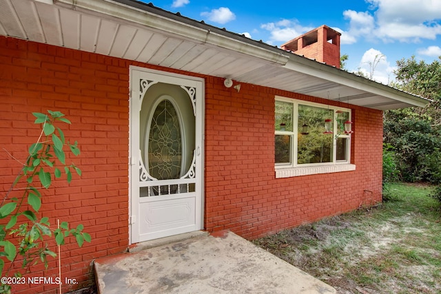 view of property entrance