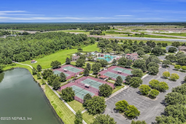 3176 Lowgap Pl, Green Cove Springs, FL 32043 - drone / aerial view of a nearby body of water and a pool