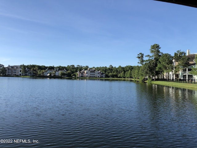 view of water feature