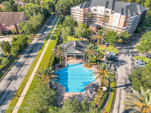 view of birds eye view of property