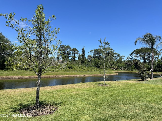 view of water feature