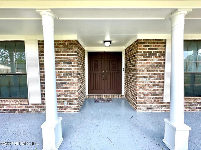 view of property entrance