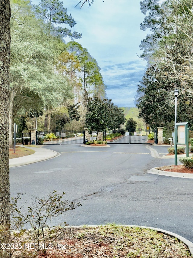 view of road