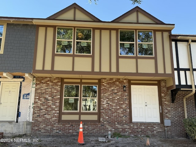 view of rear view of property