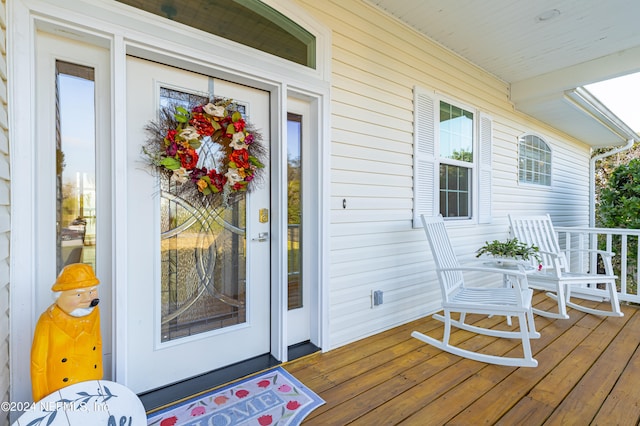 view of entrance to property