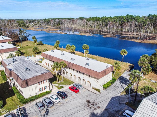 1530 El Prado Rd Unit 5, Jacksonville, FL 32216 - birds eye view of property with a water view