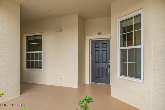 view of property entrance