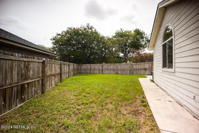 view of yard