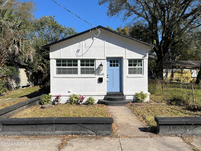 view of bungalow