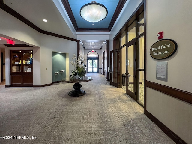 view of community lobby