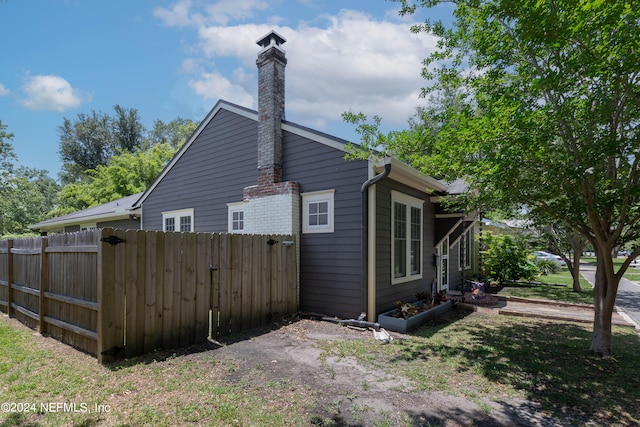 view of rear view of house